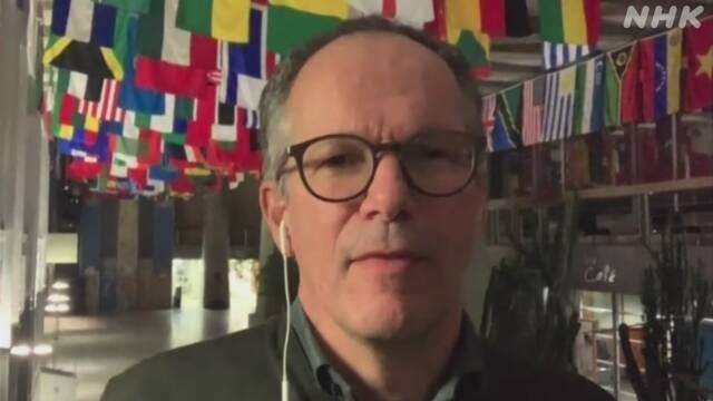 前往中国武汉进行新型冠状病毒溯源调查的世界卫生组织（WHO）国际专家组组长彼得·本·安巴雷克2月15日在瑞士日内瓦的世卫组织总部接受了NHK的独家专访