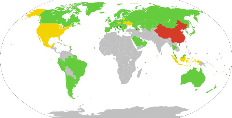 中国对英国加拿大免签，自2月17日起施行至12月31日