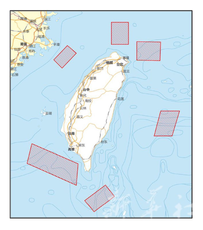 中国人民解放军将于北京时间8月4日12时至7日12时在相关海域空域进行重要军事演训行动并组织实弹射击