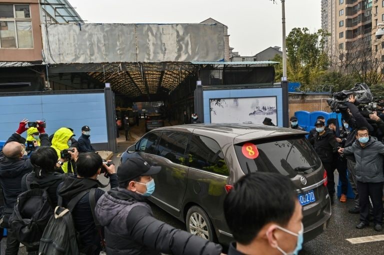 世界卫生组织牵头的调查新型冠状病毒起源的专家小组31日走访了位于武汉的白沙洲市场和华南海鲜市场