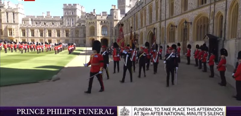 英国菲利普亲王葬礼即将在当地时间下午3点（北京时间晚10点）举办
