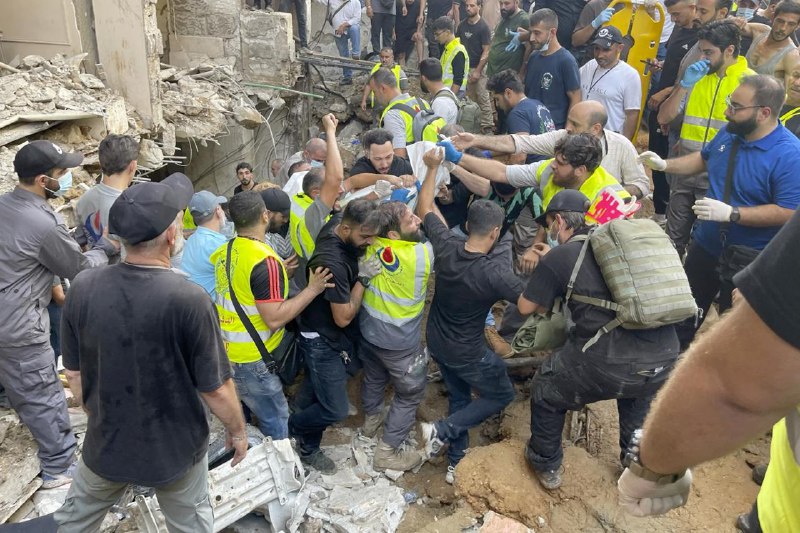 以色列20日空袭黎巴嫩首都贝鲁特南郊一座4层建筑，造成至少14人死亡、66人受伤