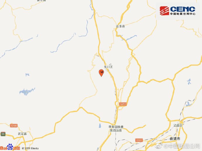07月08日10时39分在云南昆明市东川区（北纬26.02度，东经103.13度）发生4.2级地震，震源深度14千米