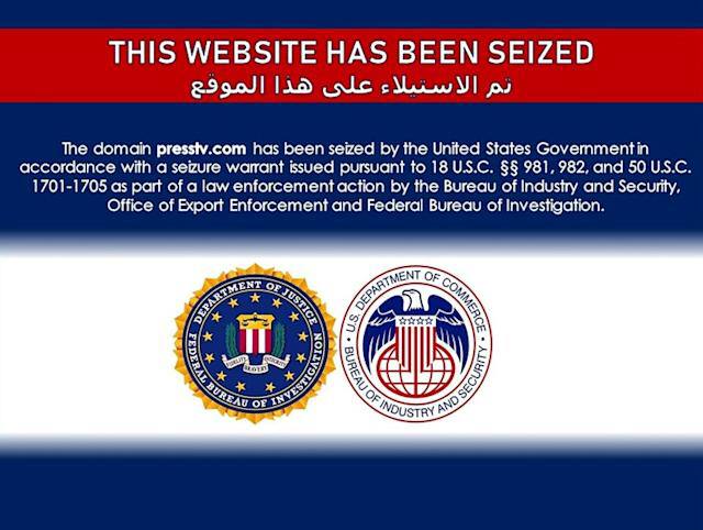 美国司法部周二晚在一份声明中说，33个由伊朗伊斯兰广播与电视联盟运营的网站和3个由什叶派武装组织“真主旅”运营的网站已被关闭